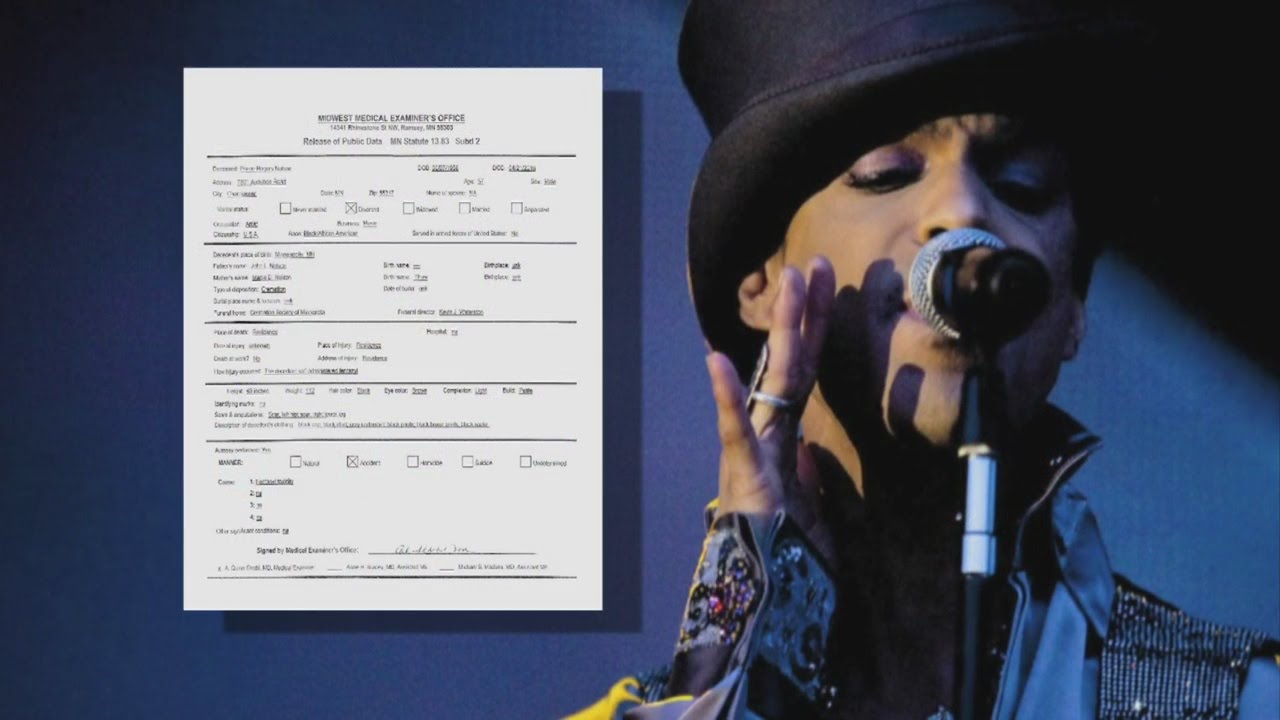 Autopsy: Prince Died From Accidental Fentanyl Overdose