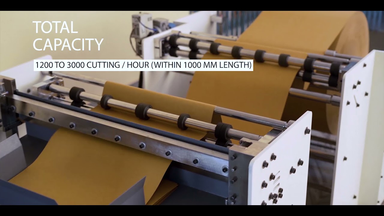 Automatic paper cutting machine, Lenore PCT1000