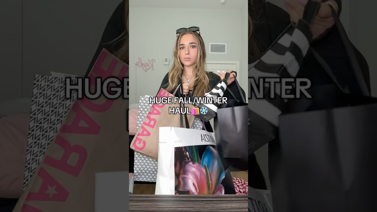 огромный осенне-зимний улов!! #haul #haulvideo #haultok #shoppinghaul #shopping #fallhaul #winter...