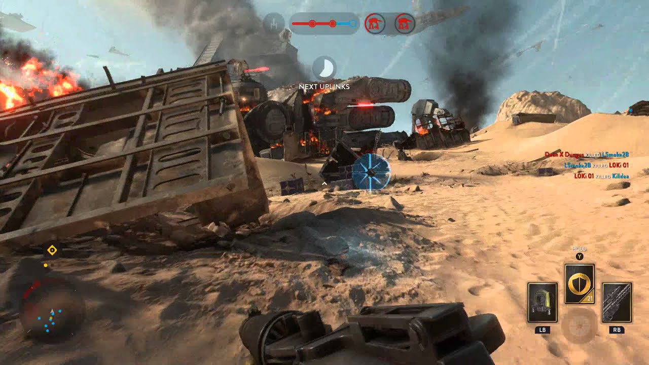 My first Walker Assault on Jakku - Star Wars: Battlefront