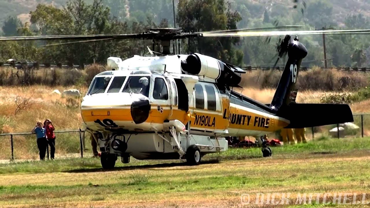Los Angeles County Fire S-70 Firehawk
