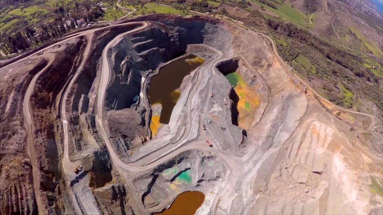 Copper Mine -Skouriotissa Cyprus Nicosia [HD]