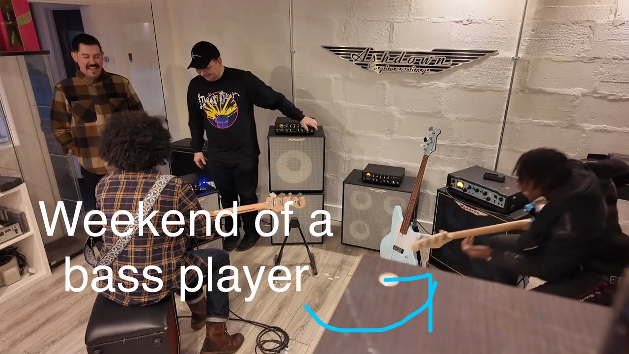 Day in the life of a bassist: gigs & visit Ashdown HQ