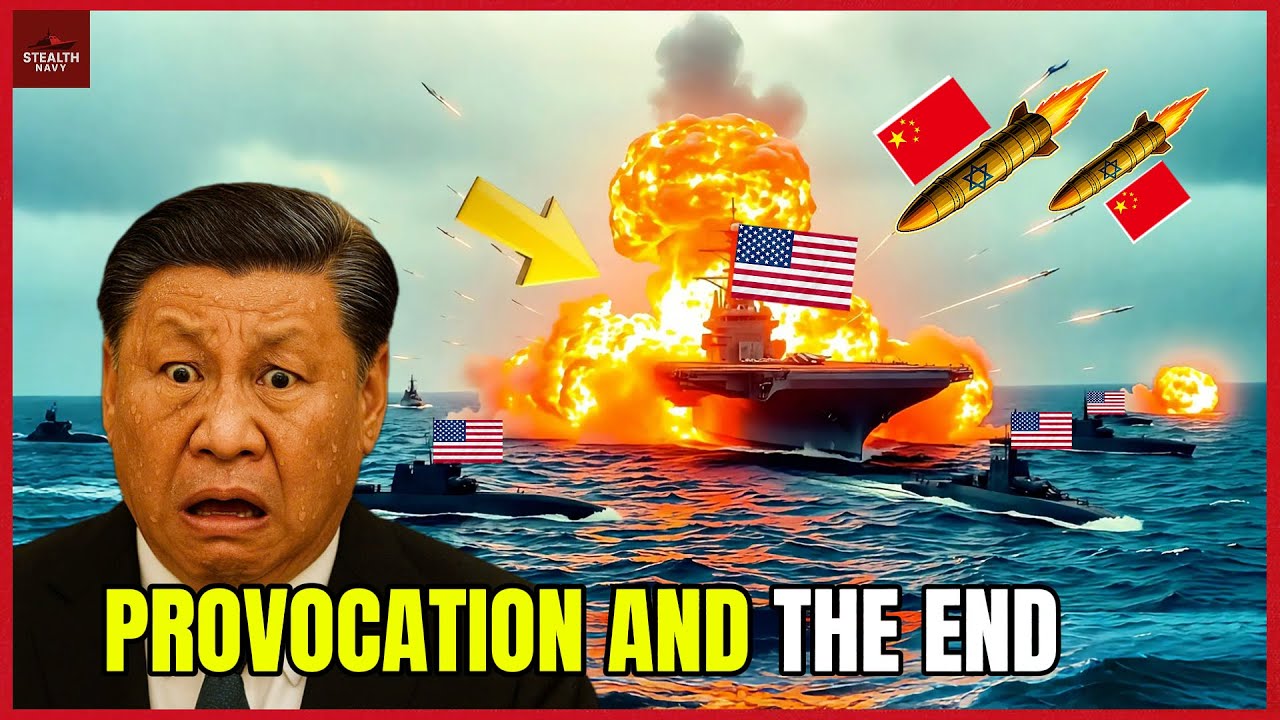 China Challenges the U.S. Navy with 43 Missiles — Then This Happened