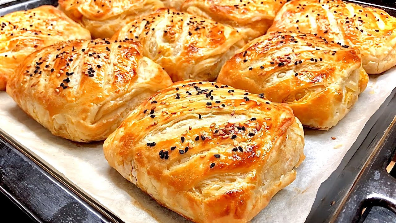 جربيهم فرمضان🌙مسمن معمر فالفران مقرررمش مورق بعجينة سحرية‼️بدون عجن ولا دلك كيجي خطيير ماتشبعوش منو