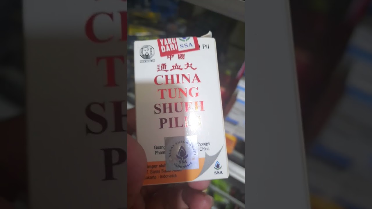 China Tung Shueh Pills Obat Nyeri Otot, Tulang & Persendian