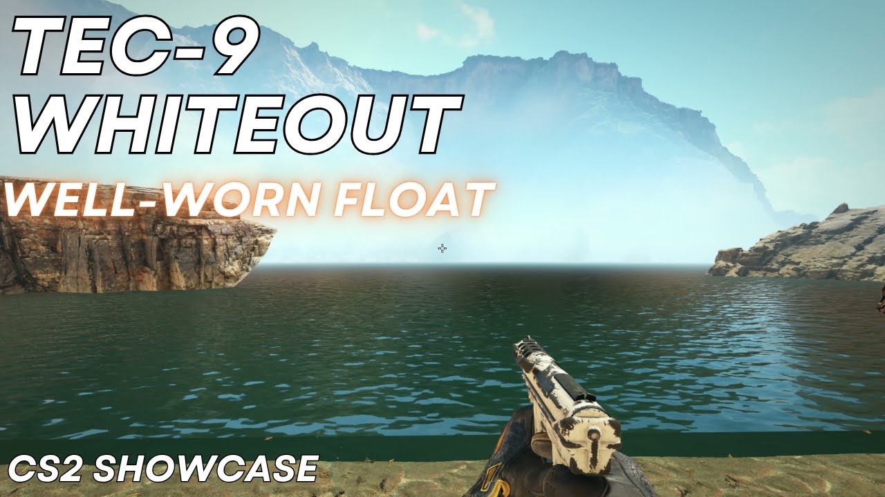 Tec-9 Whiteout (Well-Worn) | CS2 Skin Showcase #1672