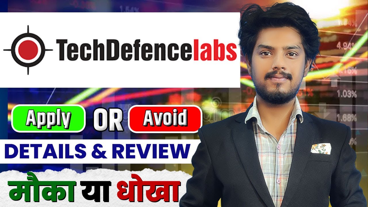 🚀 TechDefence Labs (TechD Cybersecurity) IPO Review || 52% GMP, Kitna hoga bidding, Listing Gain ?