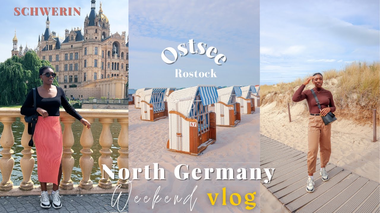 Germany Vlog | First time in North of Germany | Visiting Rostock - Ostsee and Schwerin Castle