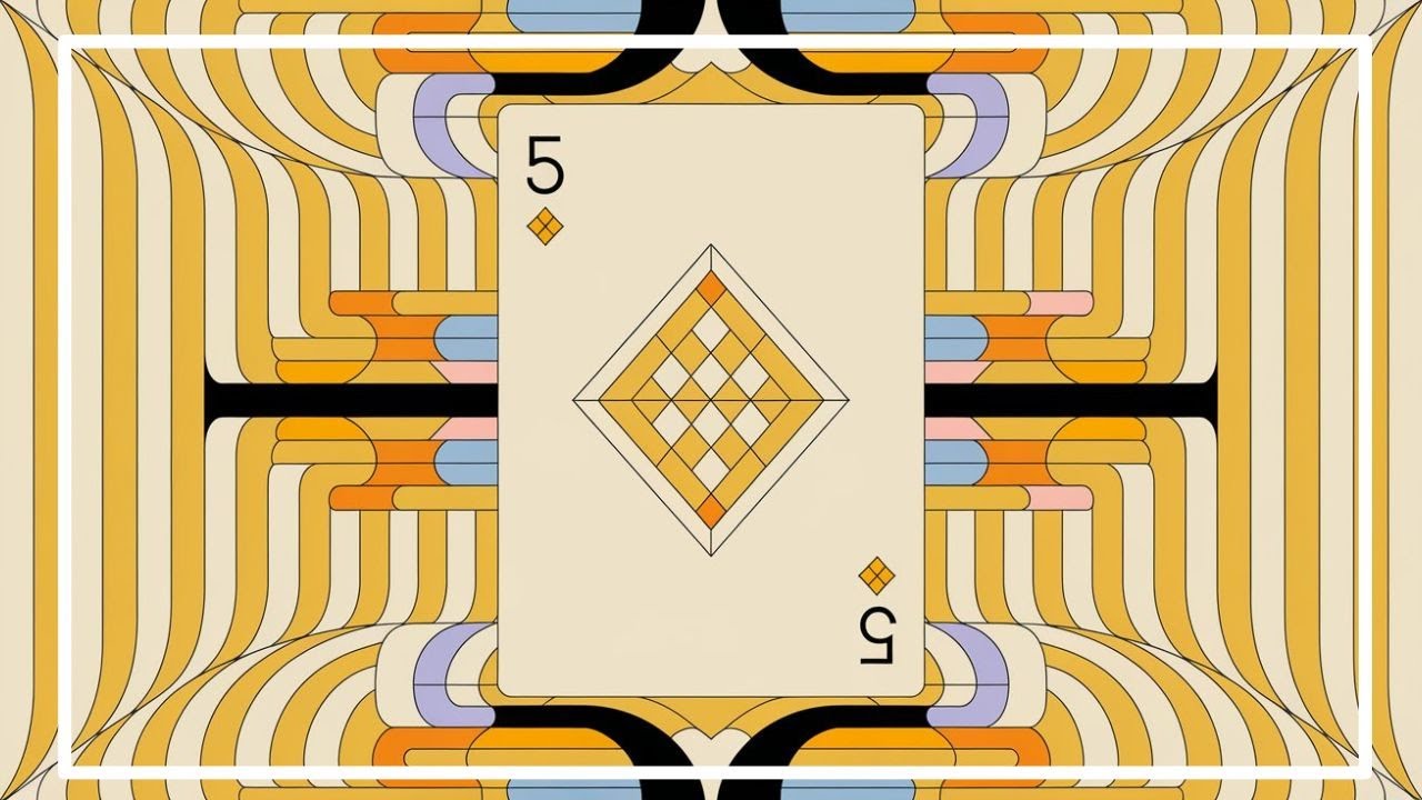 4K | 5 of Diamonds: Cultural Canvas - Ethnoscape Art's Whimsical Saturday Masterpiece Series