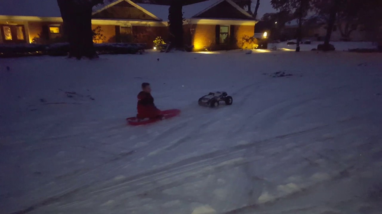 X MAXX PULLING SLED