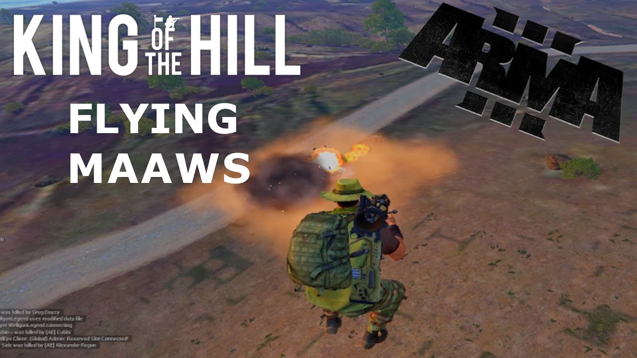 Arma 3 | KOTH | FLYING MAAWS 2 | Kill Montage