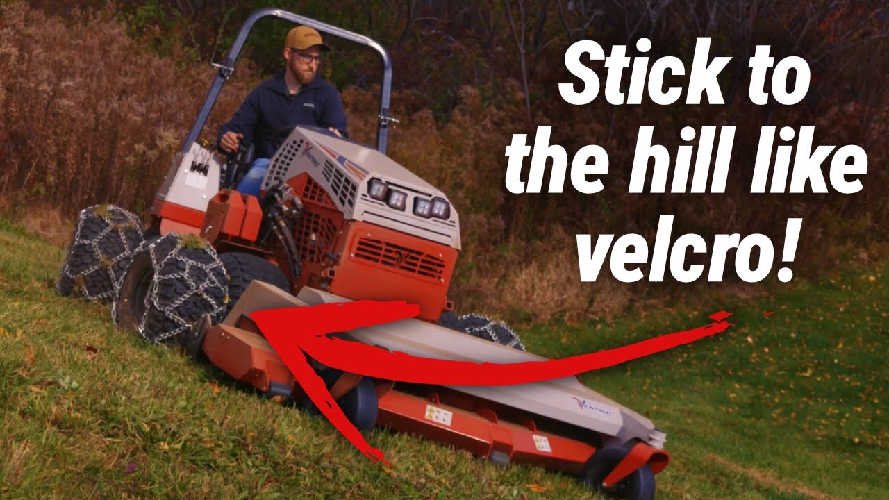 Ventrac 4520 BEAST MODE! Sunset Diamond Chains Impressions! #ventrac