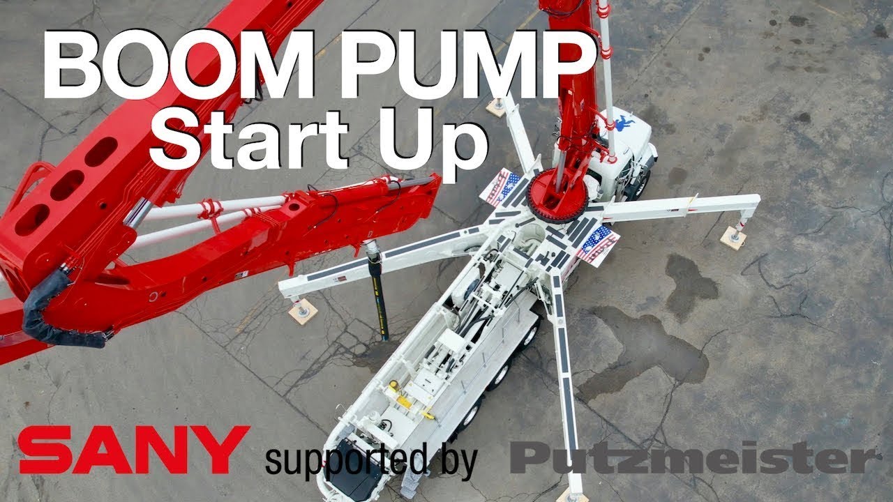 SANY Boom Pump | Start Up Procedure *Updated 2025* | Quick Start Video Series | Putzmeister Academy