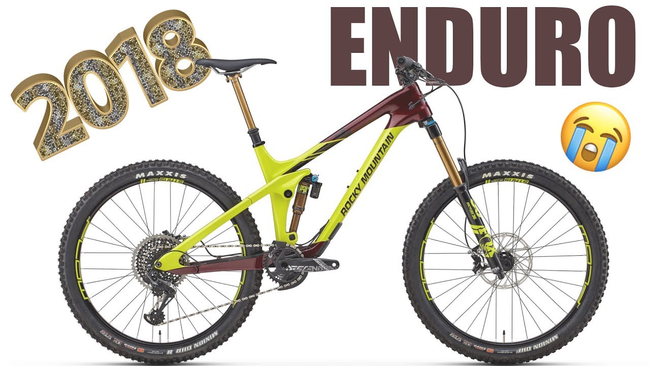 the best ENDURO BIKES for 2018 in DETAIL [4K]