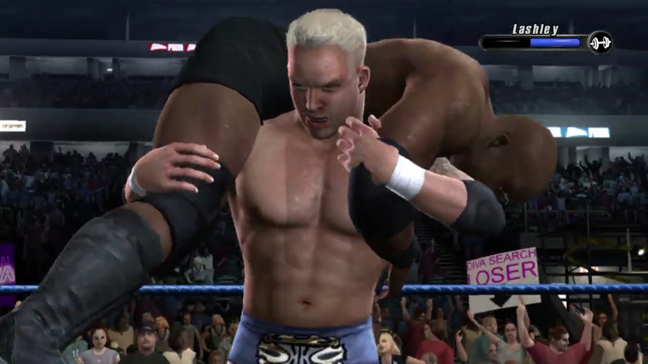 WWE SmackDown - March 2, 2007: Bobby Lashley vs Mr. Kennedy (SmackDown vs RAW 2008)