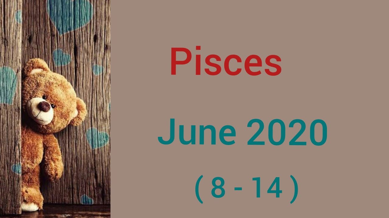 Pisces June 2020 ( 8 - 14 ) - Detach and Manifest 😅 they are dealing with crap let them handle it😂