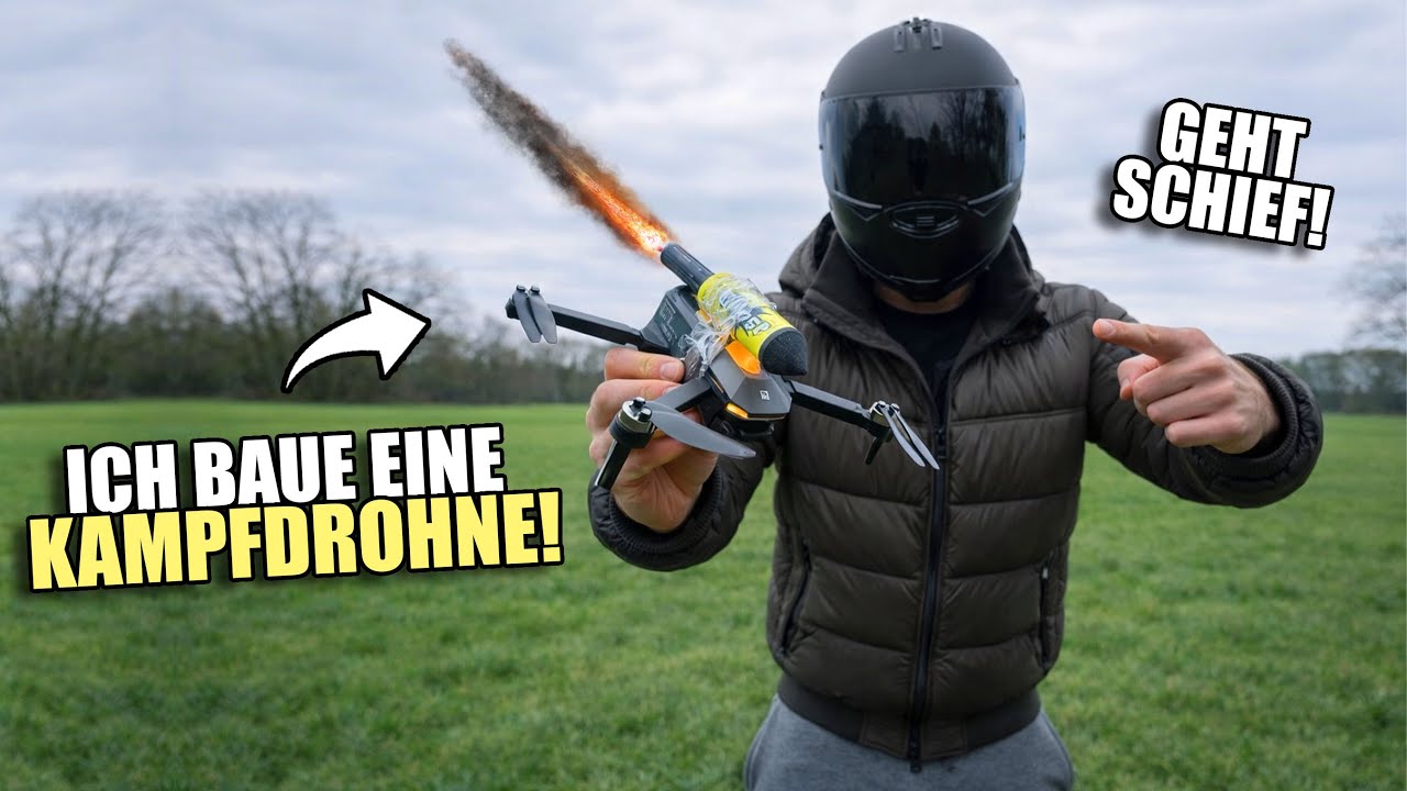 Kampfdrohne bauen geht komplett schief...