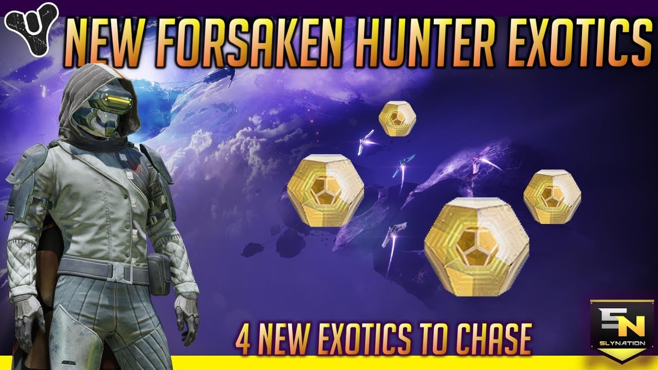 Destiny 2 | All New Forsaken Exotic Hunter Armor