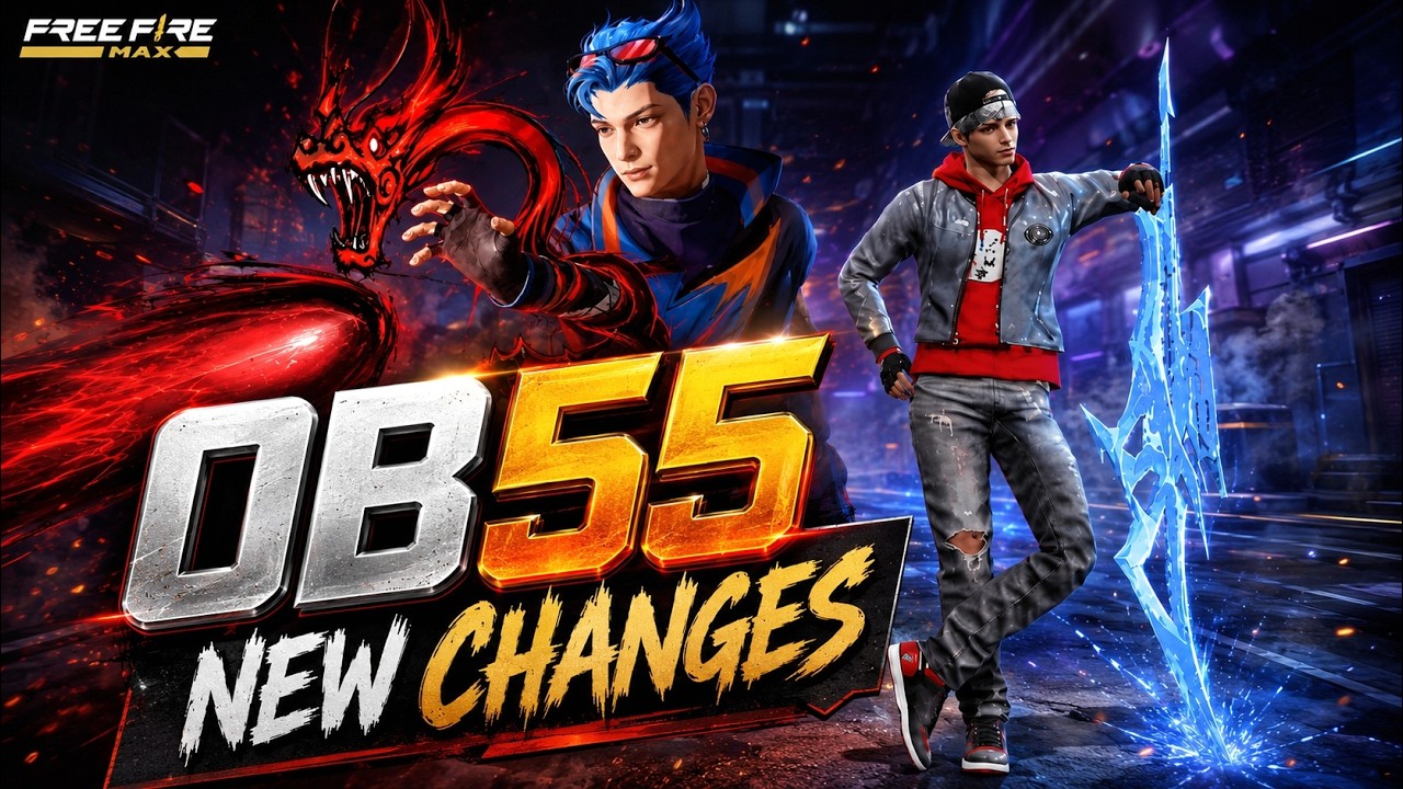 OB55 New Upcoming Changes | New Cobra Gun - AWM Holding pose 😲