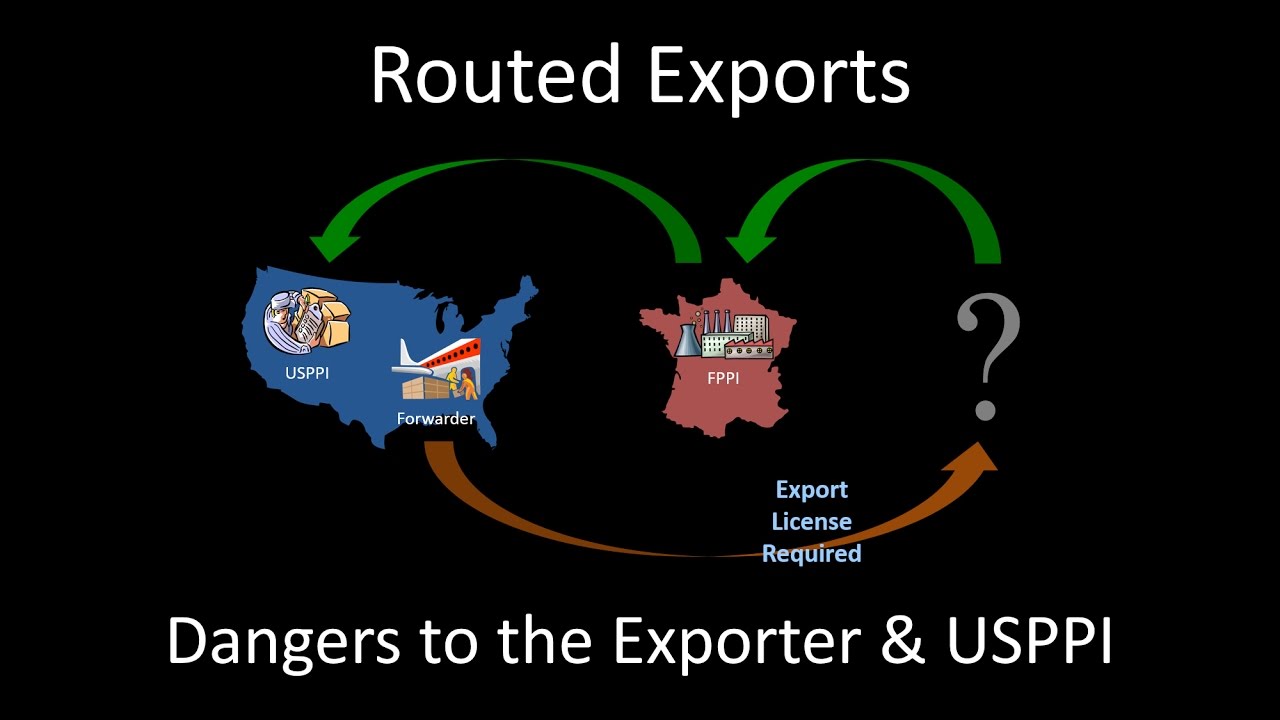 Routed Exports: Dangers to the Exporters & USPPIs