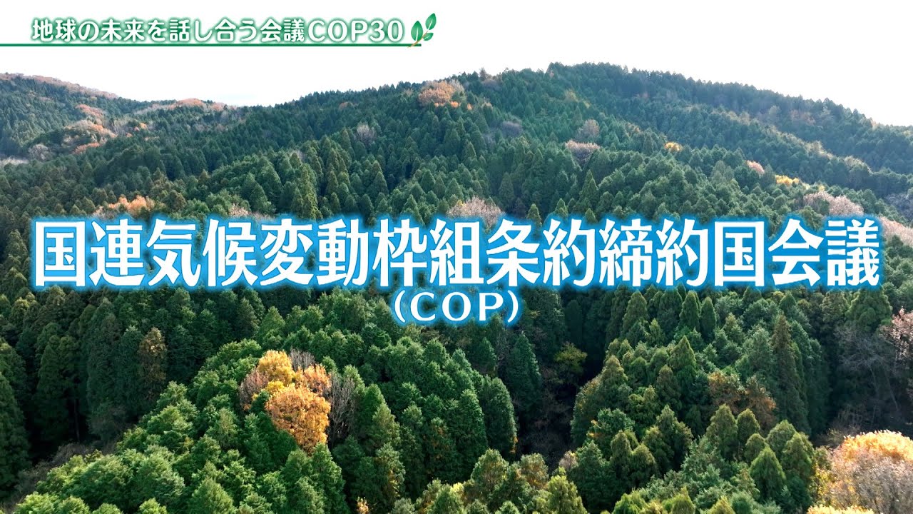 地球の未来を話し合う会議COP30【アプデの森】