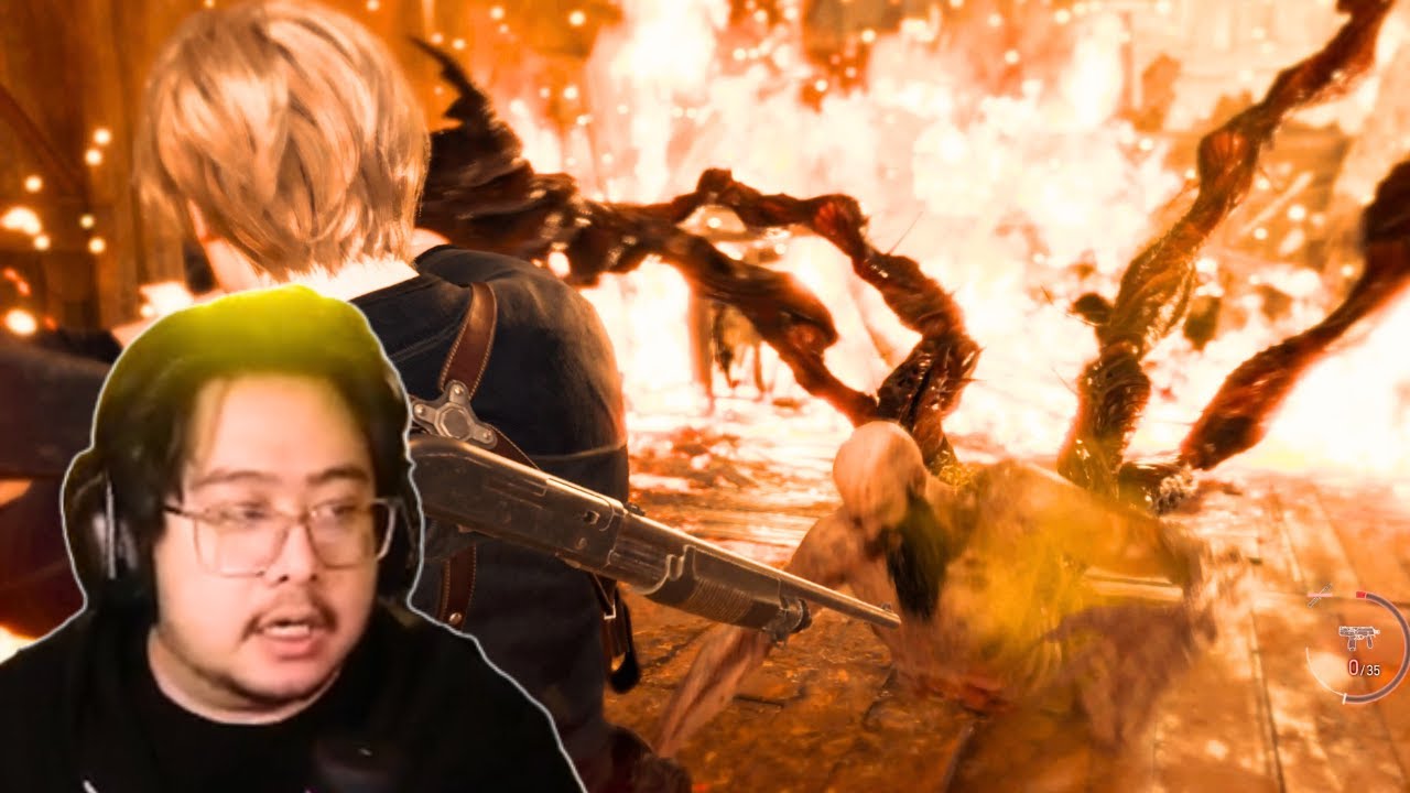 WHY DID I PLAY ON HARDCORE FOR MY FIRST TIME? (Resident Evil 4 Remake PART 4