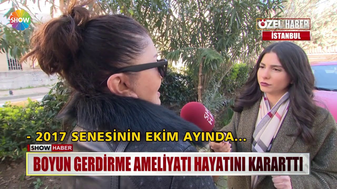 Boyun gerdirme ameliyatı hayatını karattı