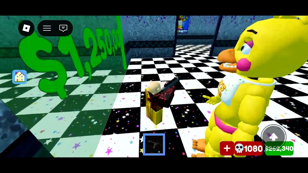 ATIREI NA TOY CHICA!!(Arma vs Freddy)-parte 2
