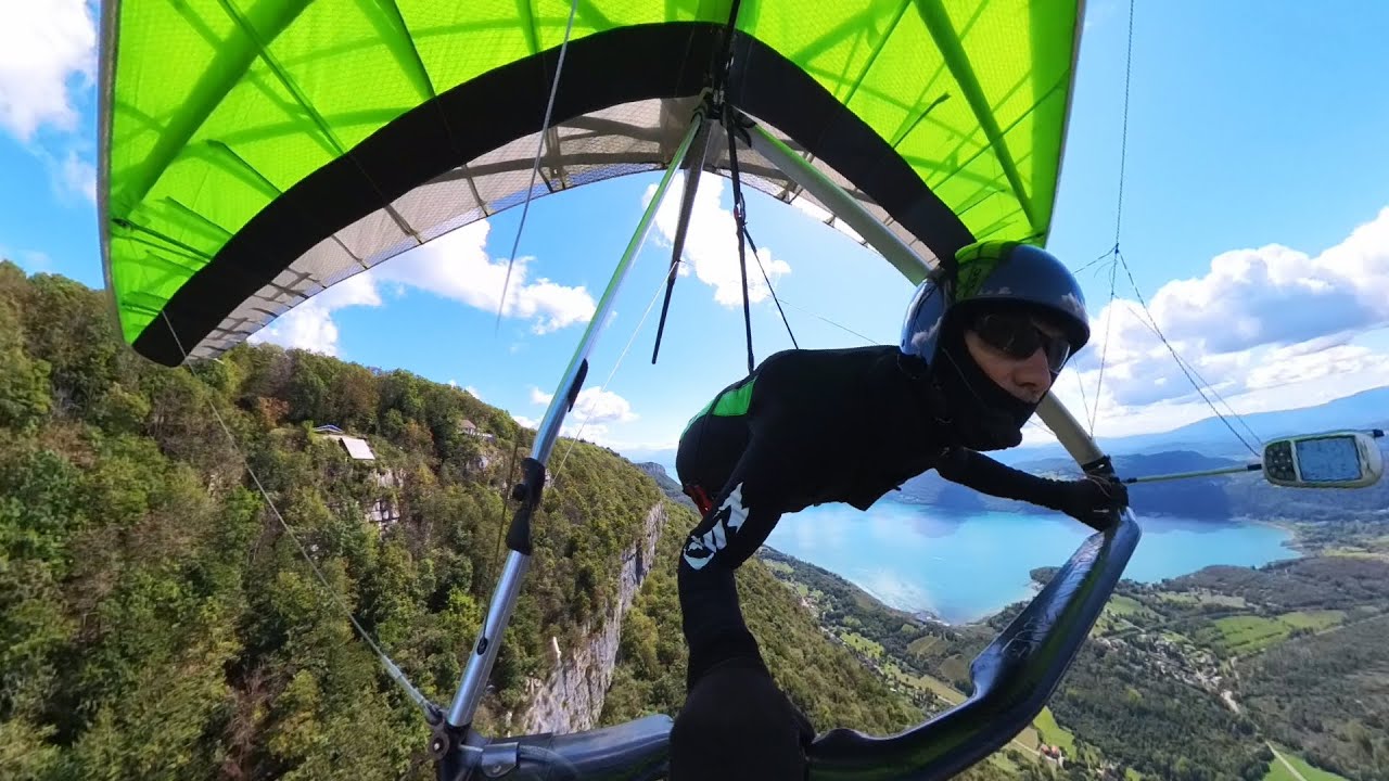 Deltaplane-flying at the Sapenay