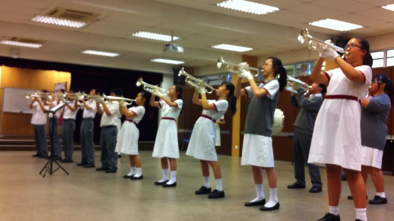 POWER ROCK ( 表演前綵排 ) ~ 衛理中學步操樂團