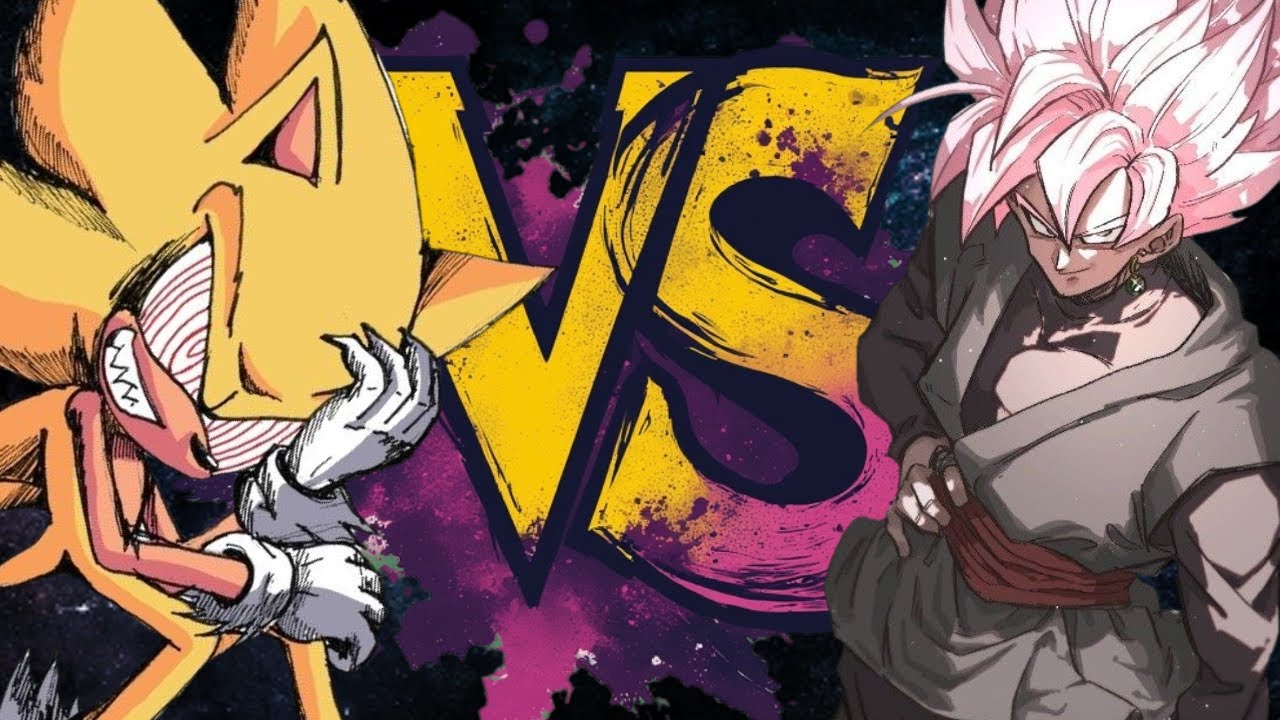 Goku Black Vs Fleetway Sonic: [Sprite Animation]