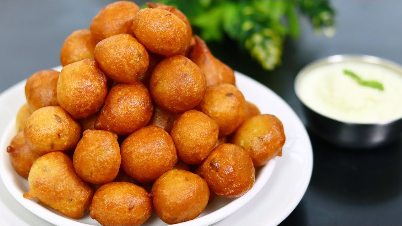ഇപ്പോൾ തന്നെ തയ്യാറാക്കി നോക്കൂ പാത്രം കാലിയാകുന്ന വഴി അറിയില്ല || Goli Bajji || Shamees Kitchen