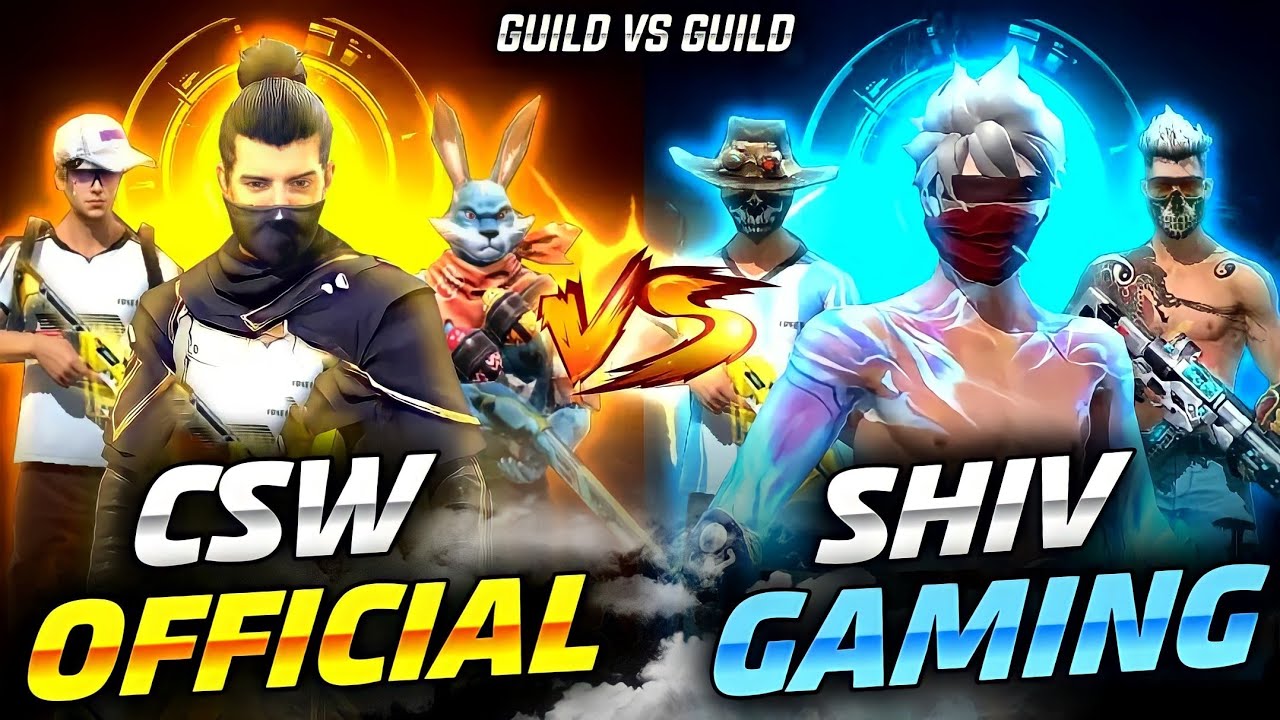 CSW OFFICIAL vs @SHIVGAMING  😱 CSW OFFICIAL vs SG ESPORTS 🤯 CSW OFFICIAL vs YOUTUBERS GUILD WAR