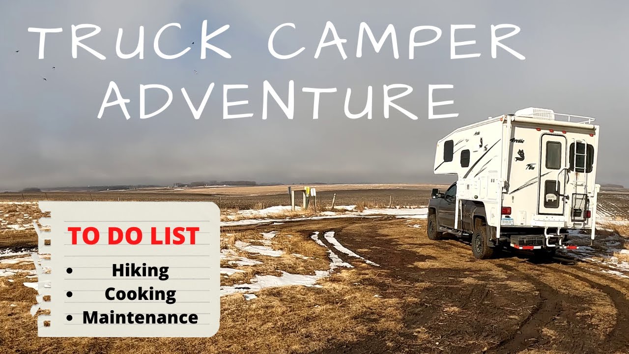 Truck Camper on the Prairie / Keto Recipes in the Arctic Fox.