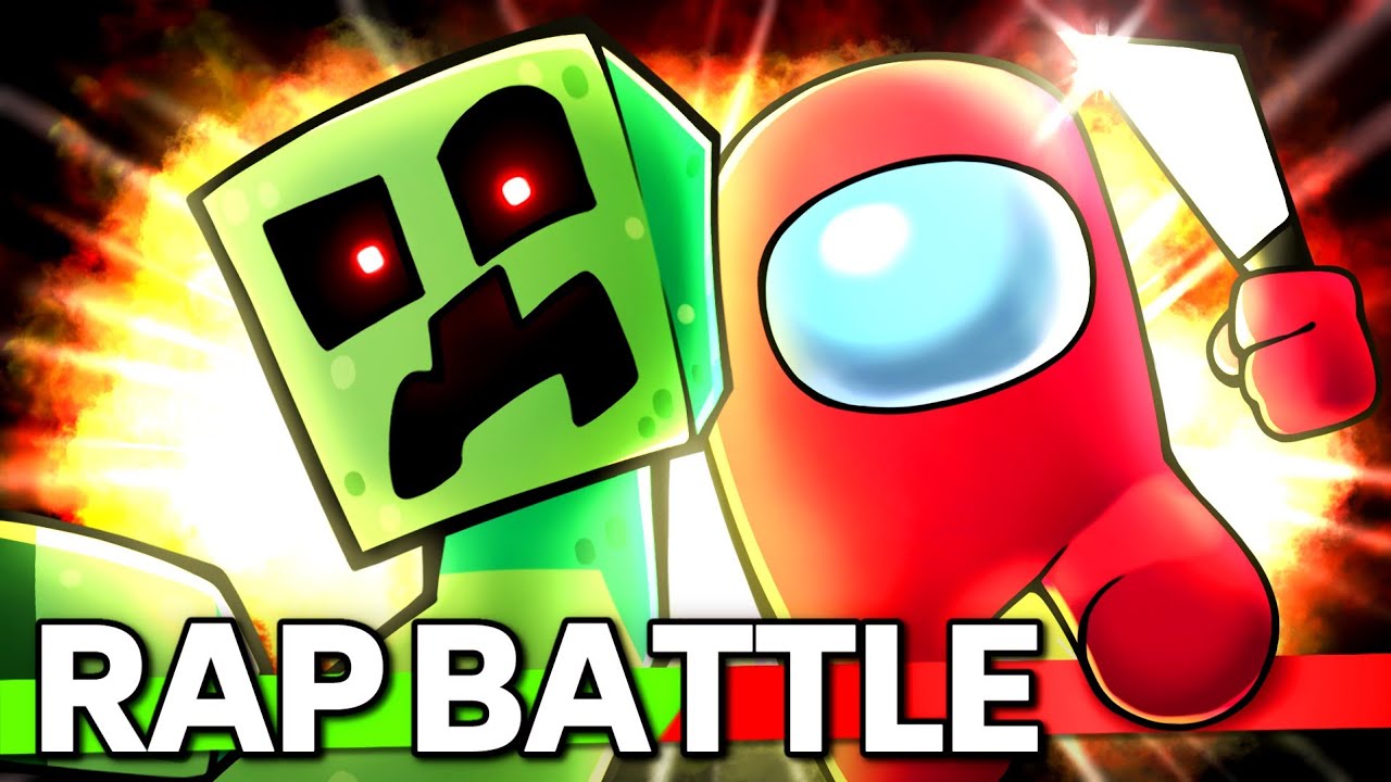 Creeper vs Among Us - Rap Battle (ft. Dilly! & fightmarker)