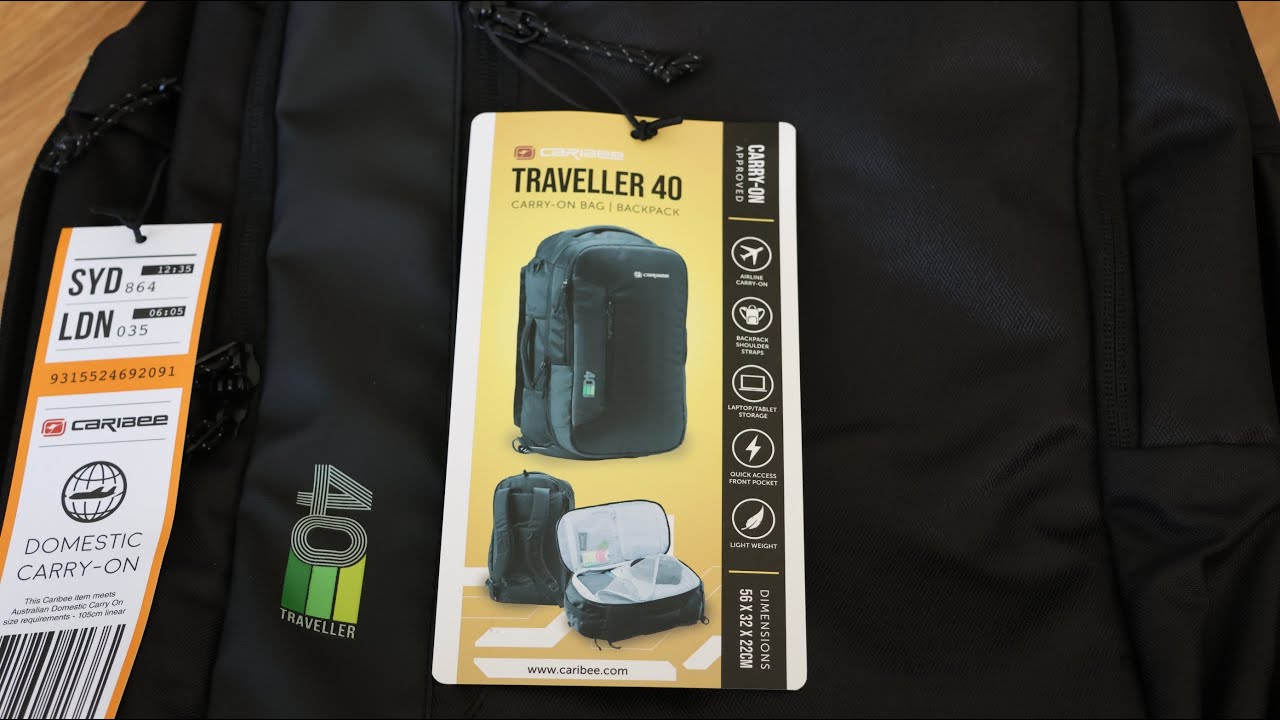 Caribee Traveller 40 | Ручная кладь | Рюкзак | Обзор