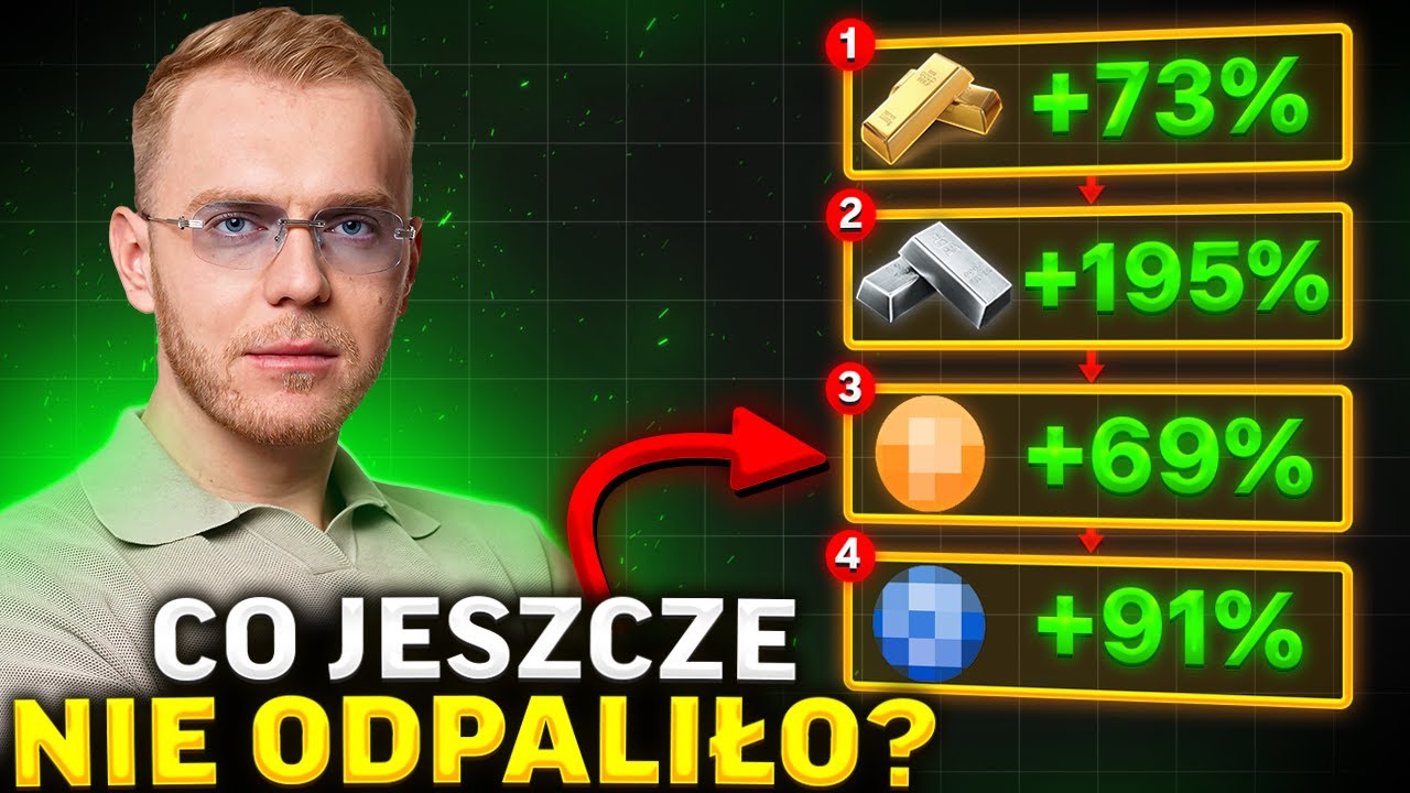 SREBRO i ZŁOTO wygrały w 2025. CO WYSTRZELI NASTĘPNE?