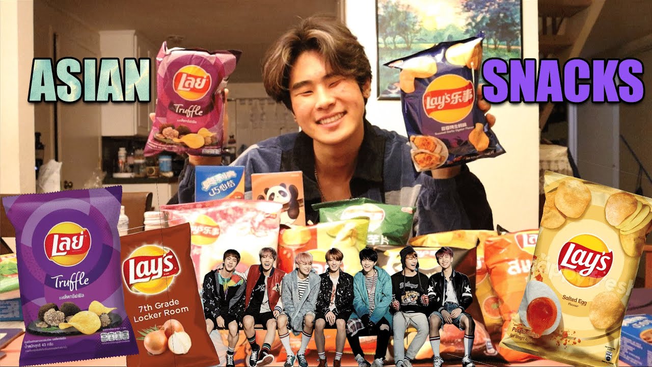 trying asian snacks (this is not a mukbang) (maybe) (it might be a mukbang)