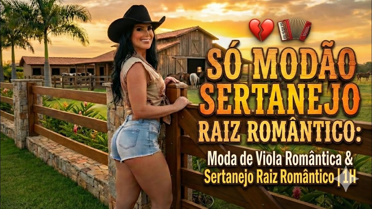 ♥️🪗 SÓ MODÃO SERTANEJO RAIZ ROMÂNTICO • Moda de Viola Romântica & Sertanejo Raiz Romântico | 1H