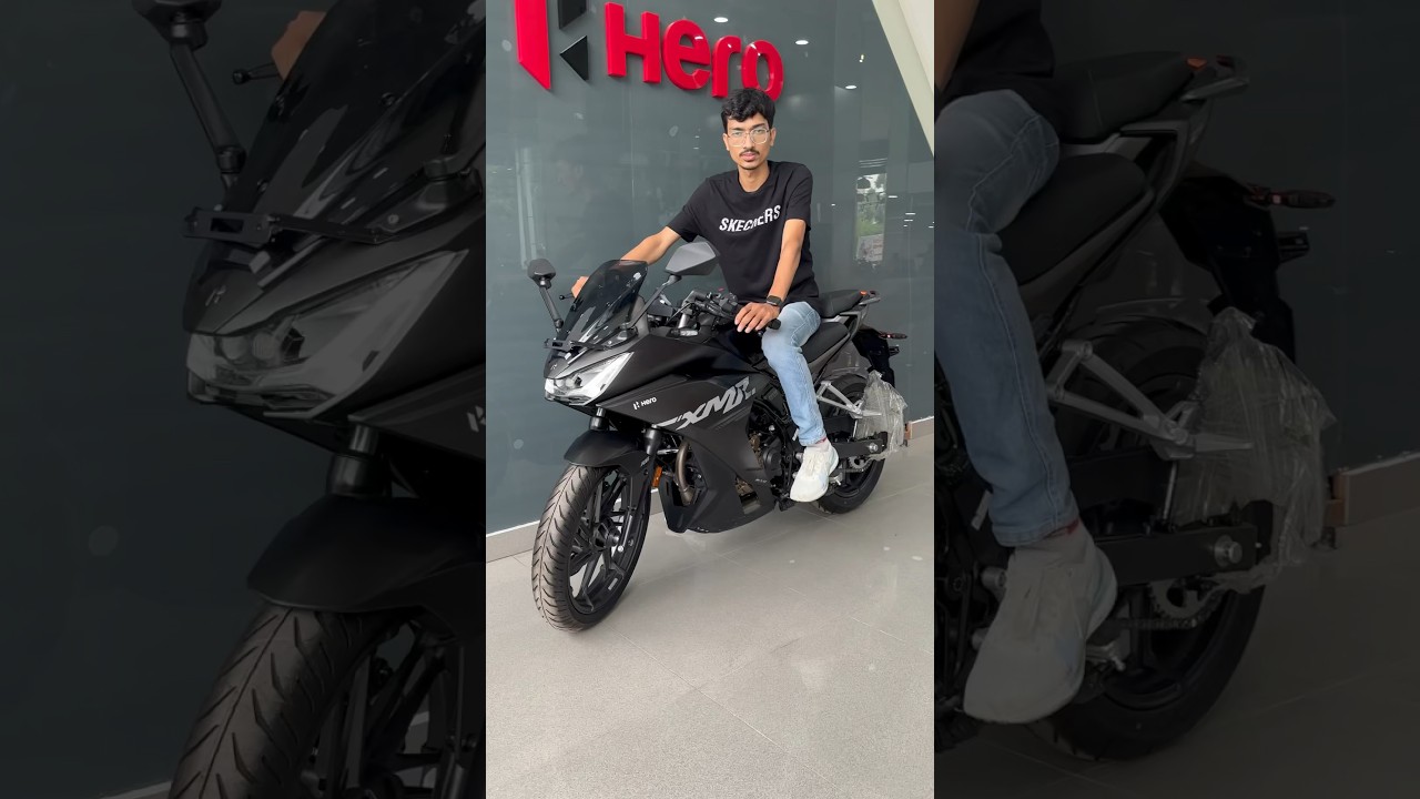 Taking Delivery of Hero Karizma XMR 🔥 #shorts #hero #karizmaxmr #bikers #trending #viralvideo #bike