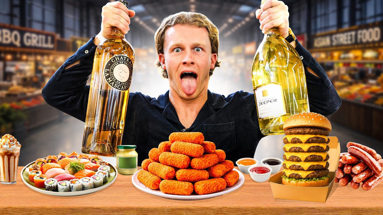 ORDINAIR VRETEN EN ZUIPEN OP DE HORECA BEURS!!!