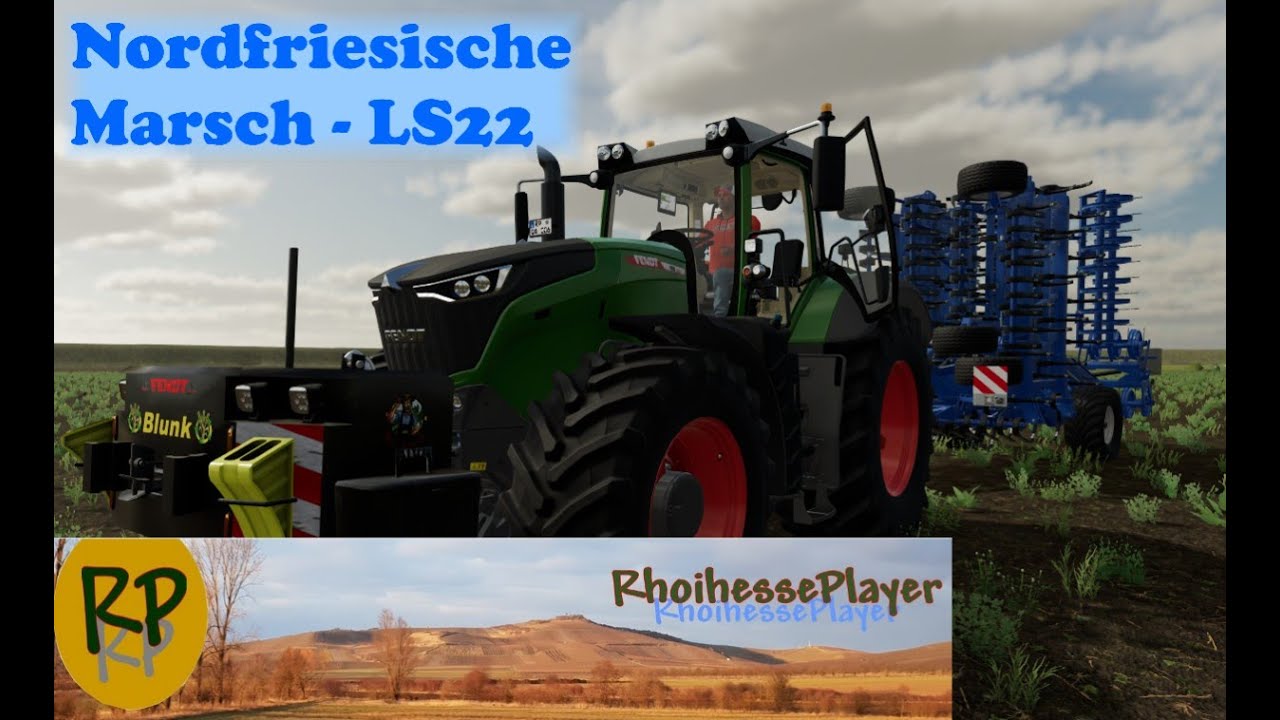 LS22 Nordfriesische Marsch #004 Düngeauftrag und Leihschlepper JD 7R! - NF Marsch