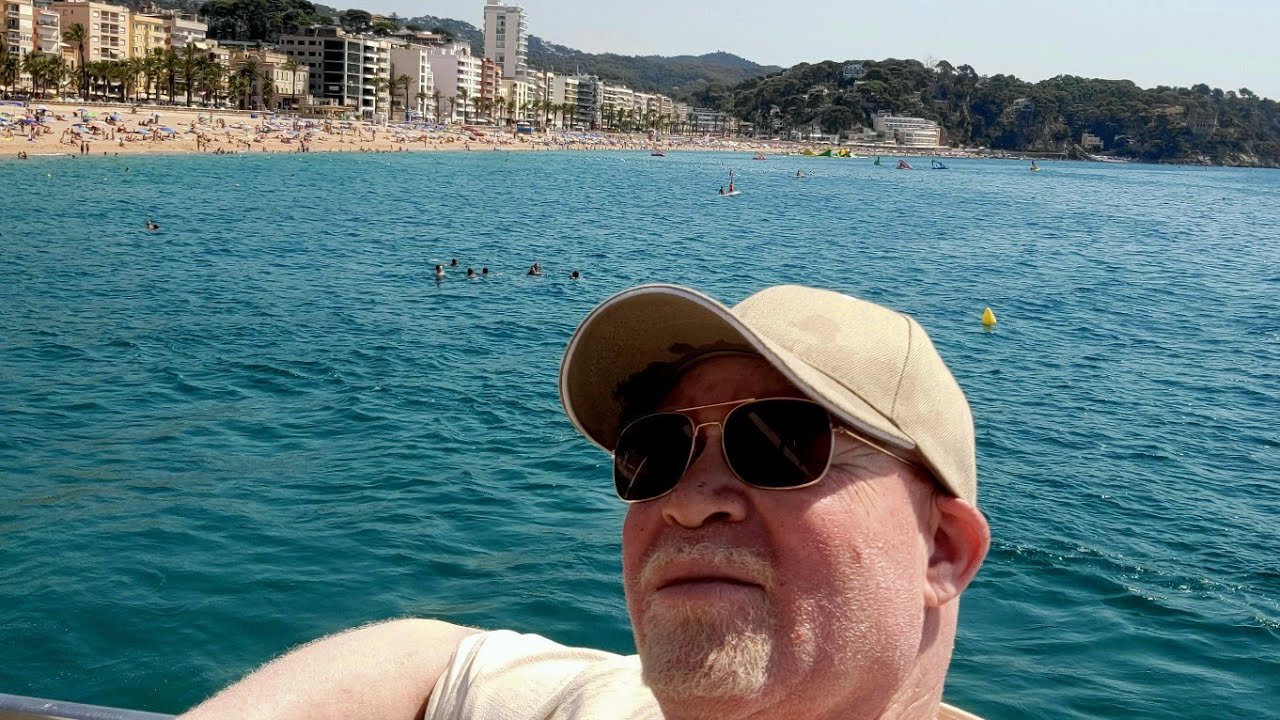 Cruising by Boat from Lloret De Mar to Tossa De Mar -Costa Brava pt2🇪🇸