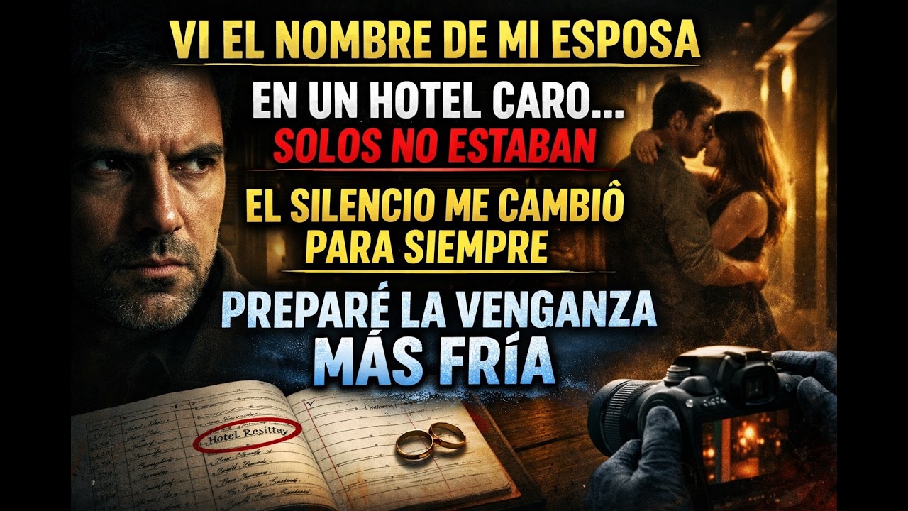 Descubrí el Nombre de Mi Esposa en un Hotel… y Mi Silencio Fue Su Peor Castigo