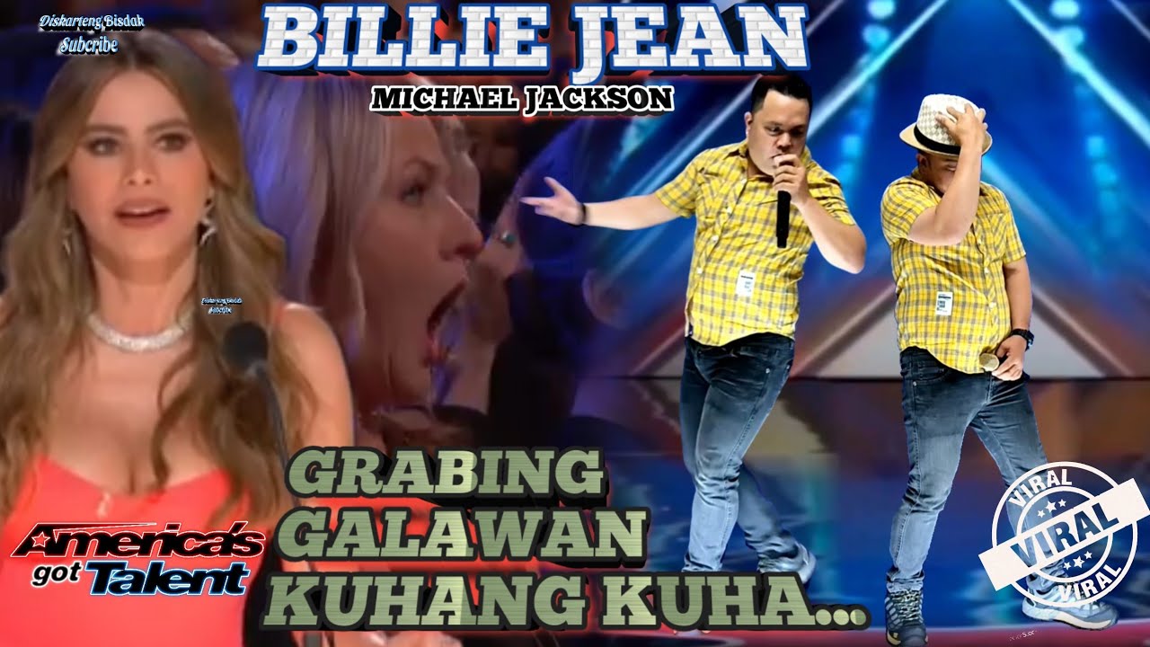 BILLIE JEAN {MICHAEL JACKSON} AMERICAN'S GOT TALENT TRENDING AUDITION PARODY INCRIDBLE VOICE 2024