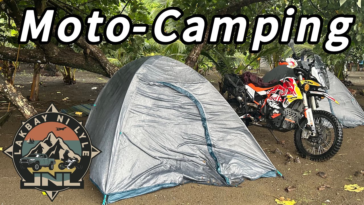 Motorcycle camping at General Nakar