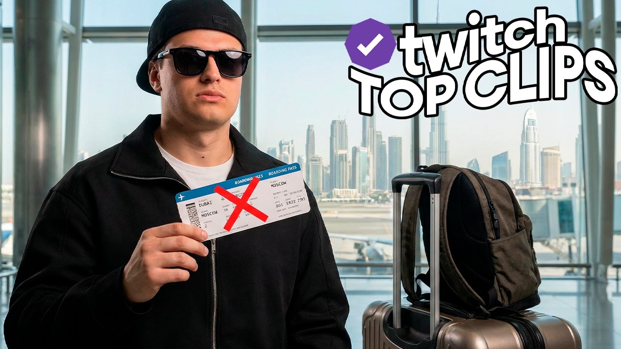 Топ клипы с Twitch | БУСТЕР ЗАСТРЯЛ В ДУБАЕ
