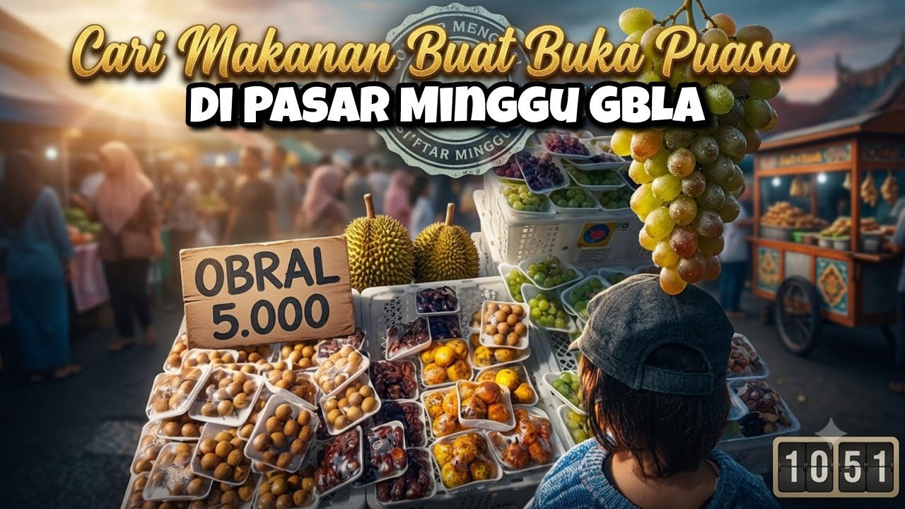 KEHIDUPANKU DIDESA SAAT RAMADHAN | Mencari Makanan Untuk Berbuka Puasa