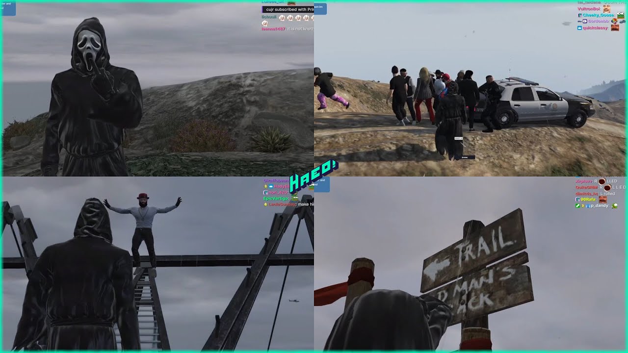 Ghostface Murder People on Mount Chiliad & Visit Houses